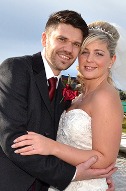 Mr and Mrs Whitton married at Piperdam in Dundee